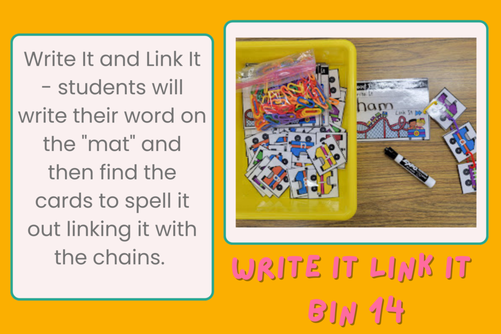 Word Work Bin 14