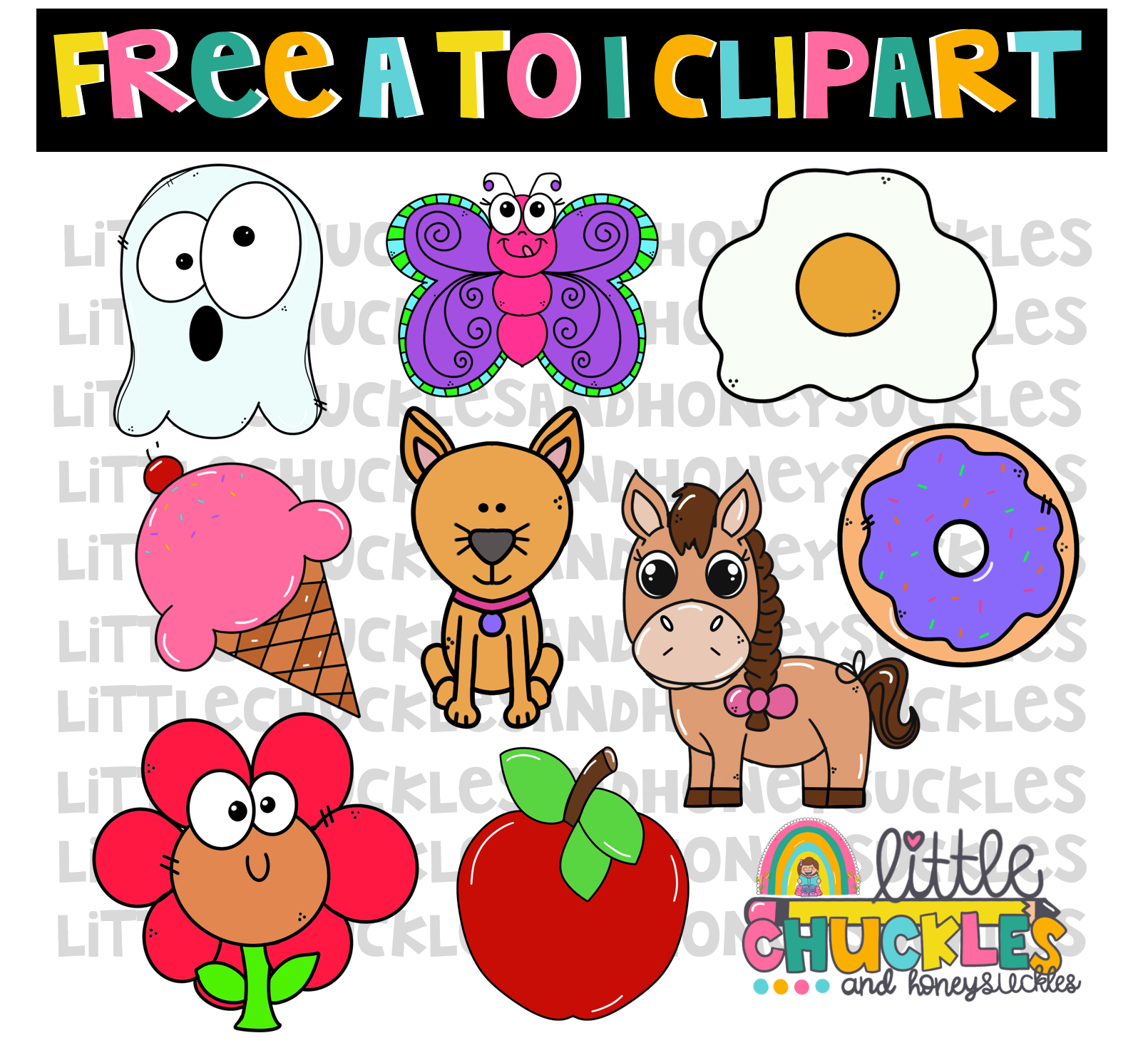 Free a to i clipart