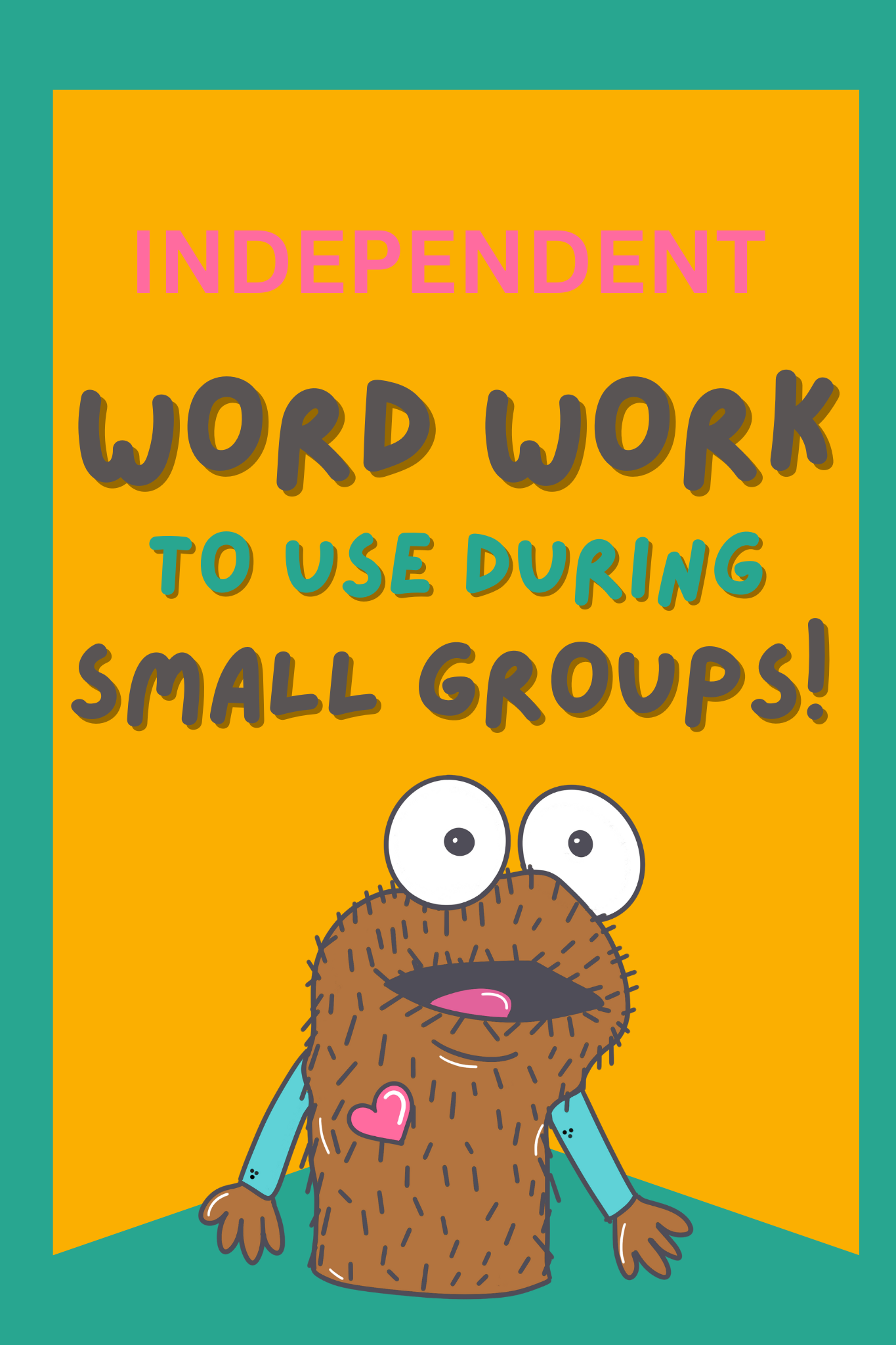 Word Work with Wanda Learn how to get your students to work independently and during small group time!