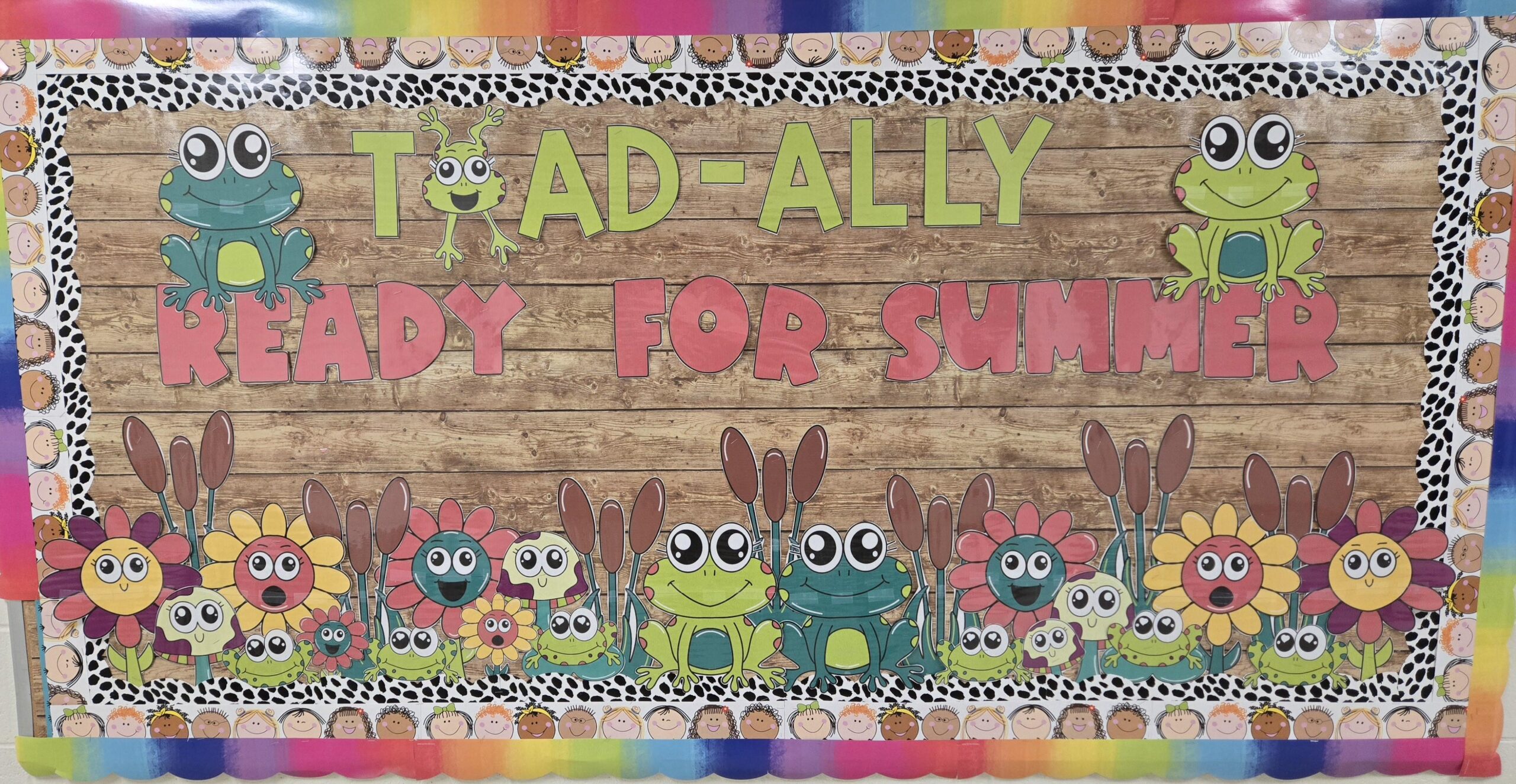 Toad-ally Ready for Summer Bulletin Board